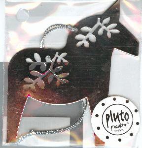 Silver Dala Horse Ornament Silver Dala Horse Ornament
